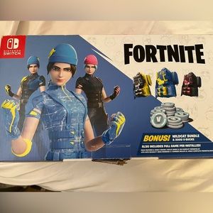 Fortnite Special Edition Nintendo Switch with games